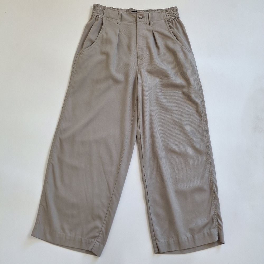 Madewell The Neale Wide Leg High Rise Trouser